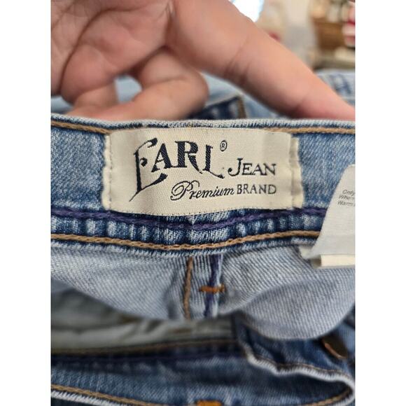 Vintage Earl Jeans Premium Brand Womens Bootcut Korwrin Rinse Size 6 - Picture 6 of 10